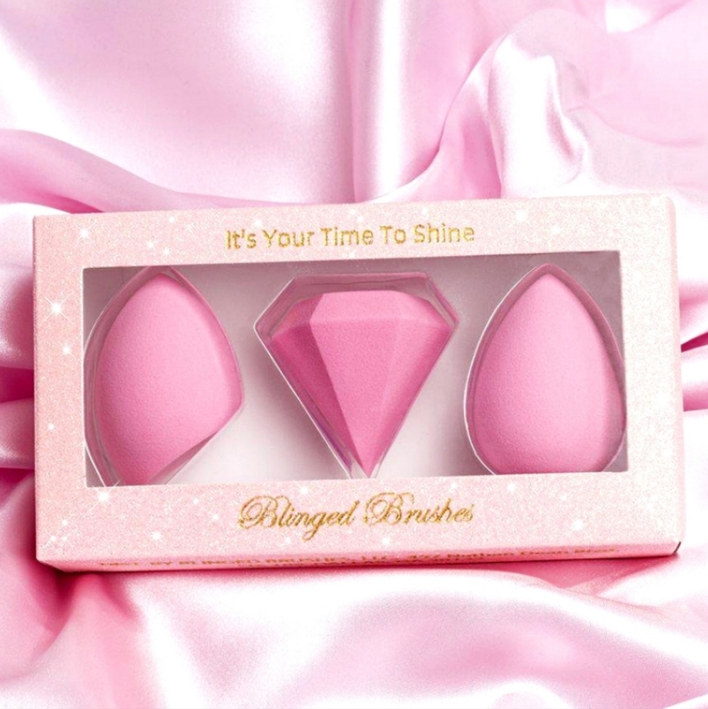 Blinged Brushes Beauty Sponge Trio
